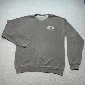 Pacific Sunwear Surfing Pullover Sweatshirt Faded Boxy Fit Size L